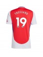 Arsenal Leandro Trossard #19 Domácí Dres 2024-25 Krátký Rukáv